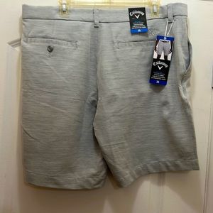 Callaway Men's Size 36 Grey Performance Golf Shorts